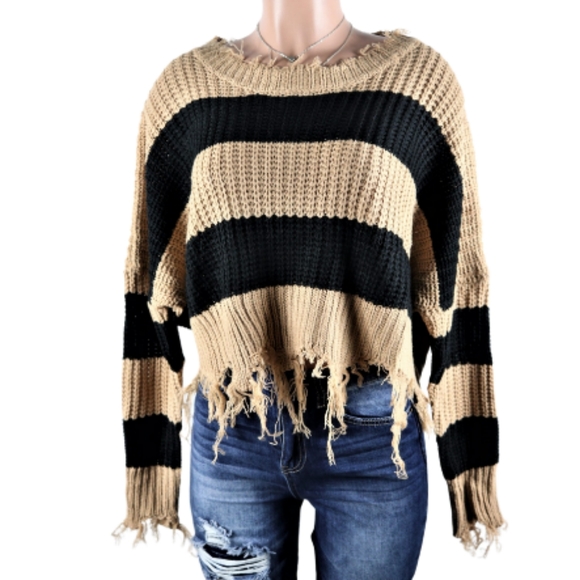 Distressing Me Out Sweater - Picture 4 of 4